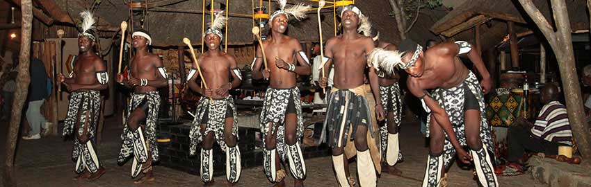 traditional boma dancers