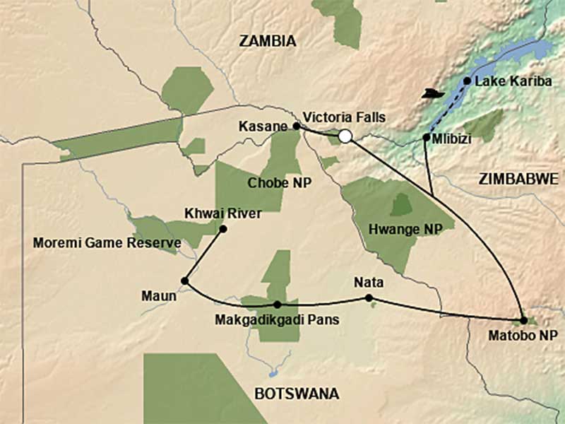 Botswana and Zimbabwe tour