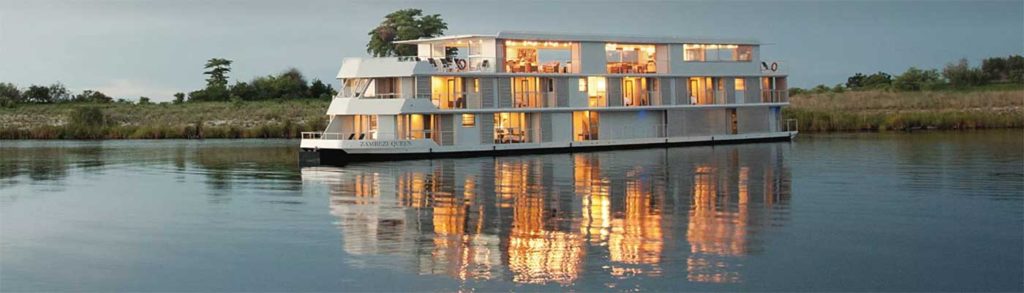 Zambezi Queen Chobe houseboat