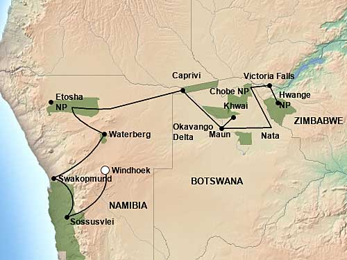 Great Trans African tour