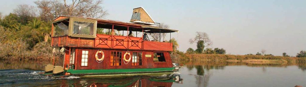Kubu Queen okakvango delta riverboat