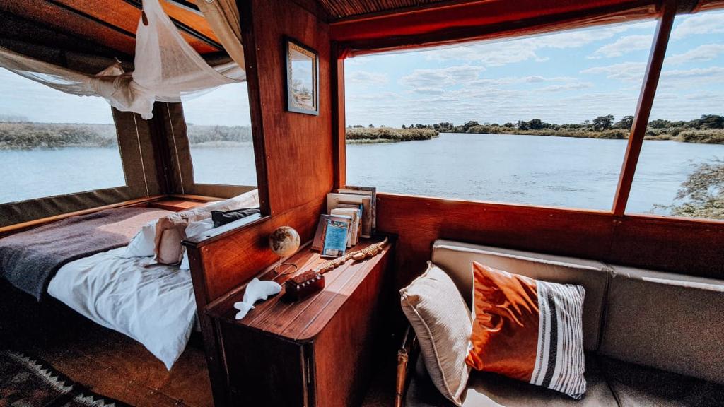 Okavango houseboat