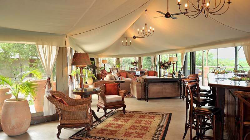 Victoria Falls Elephant Camp bush camp