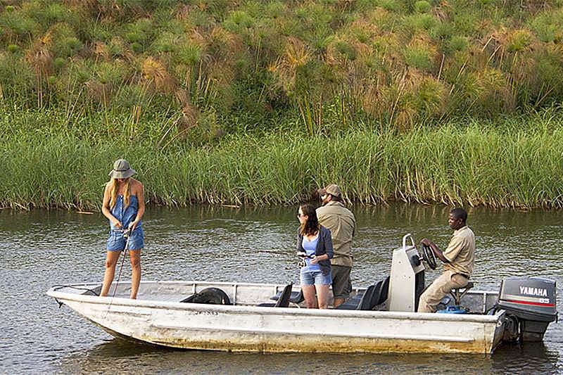 Okavango houseboat