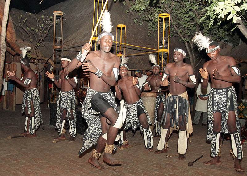 Victoria Falls Safari Lodge Boma restaurant